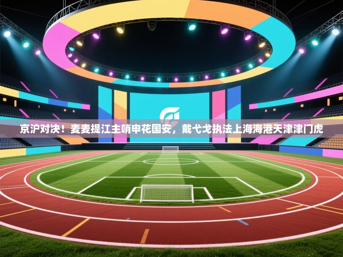 京沪对决！麦麦提江主哨申花国安，戴弋戈执法上海海港天津津门虎