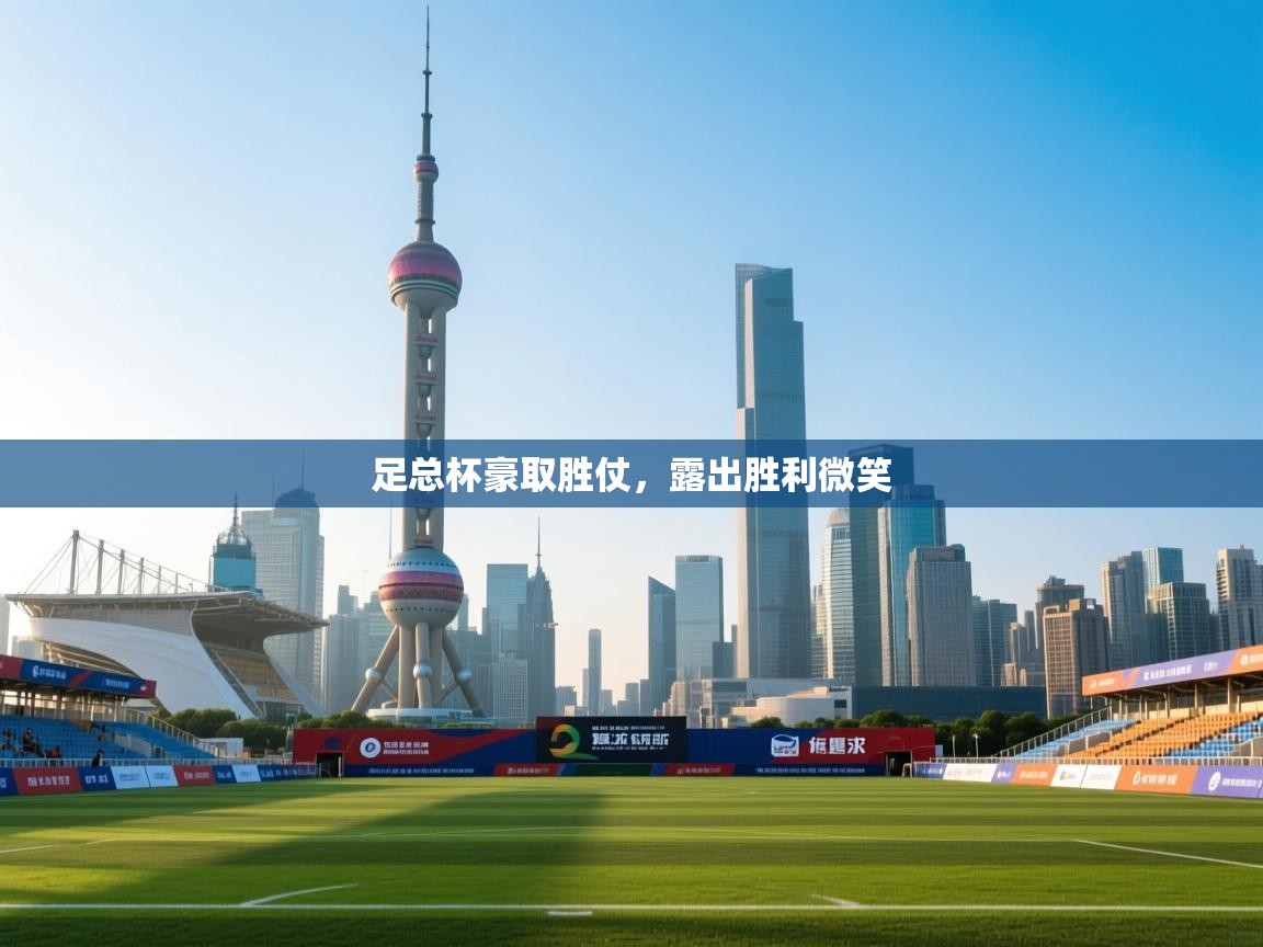 足总杯豪取胜仗，露出胜利微笑